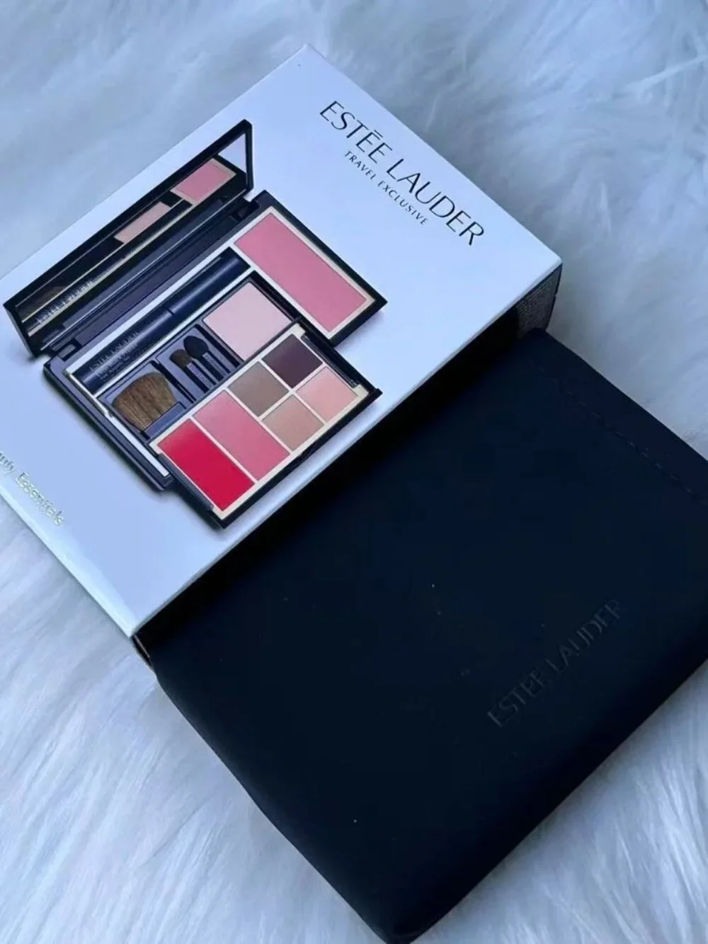 New Estee Lauder Travel Exclusive Makeup Set (Lipstick+Eyeshadow+Blush+Mascara)